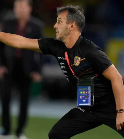 Fernando Batista, DT de Venezuela. Imagen: archivo web