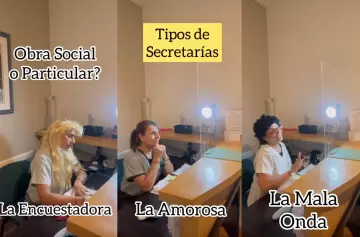 ¿Qué tipo de secretaria sos? La parodia de TikTok que te va a hacer llorar de risa