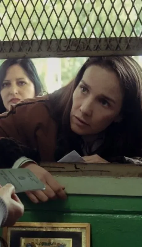 Natalia Oreiro en La mujer de la fila.