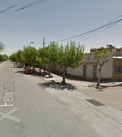 La esquina dónde ocurrió el violento incidente.