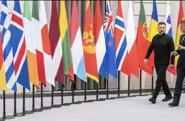 26 naciones prometieron "estar presentes en tierra, mar o aire" para proteger a Ucrania