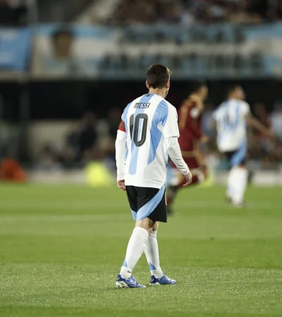 Messi se llevó todas las miradas