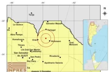 Temblor en Salta: un sismo de 4,1 se registró en el oeste de la provincia