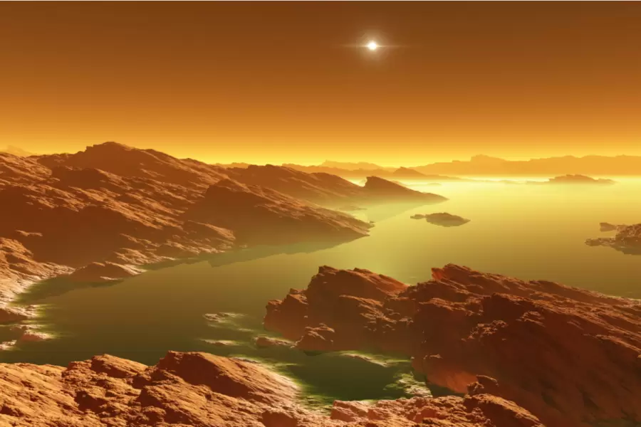 Superficie de Titán