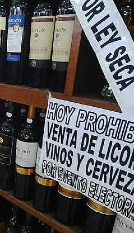 Prohibición venta de alcohol por veda debido a las elecciones legislativas en Buenos Aires/ Fuente: Web