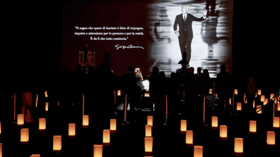 Funeral de Giorgio Armani