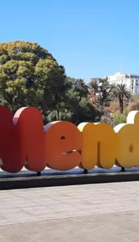 Tiempo agradable en Mendoza.