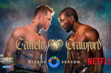 ¡Histórico! Canelo vs. Crawford en vivo por Netflix: fecha, hora y cartelera completa