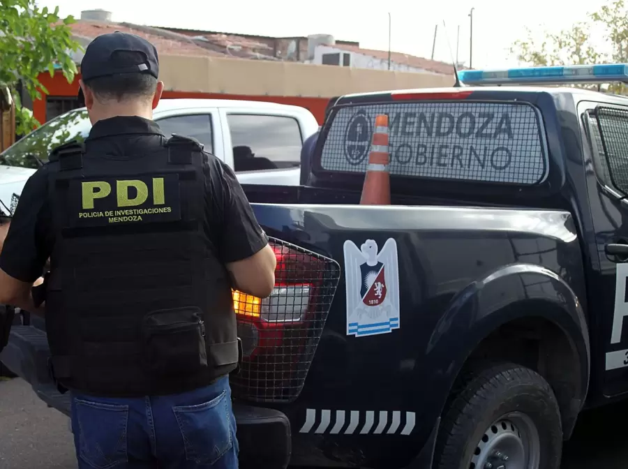 Policía de Mendoza/  Fuente: Ministerio de Seguridad de Mendoza