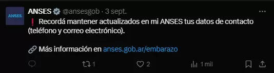 Siempre es importante mantener los datos de ANSES actualizados