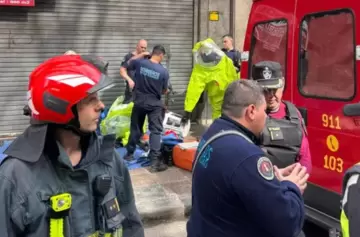 Evacúan a 500 personas por el derrame de cianuro de hidrógeno en Balvanera