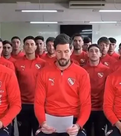 El plantel del Rojo emitió un comunicado