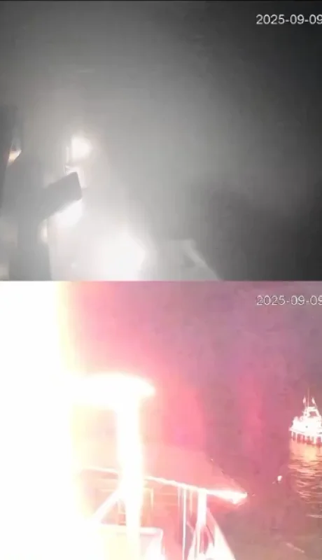 Incendio en Family Boat: activistas y autoridades discrepan sobre lo sucedido.