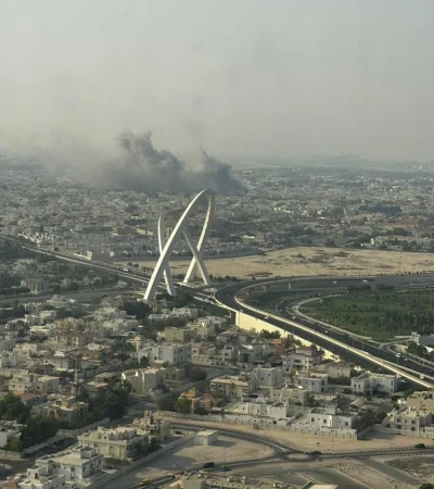 Ataque israelí en Dohan. Qatar.