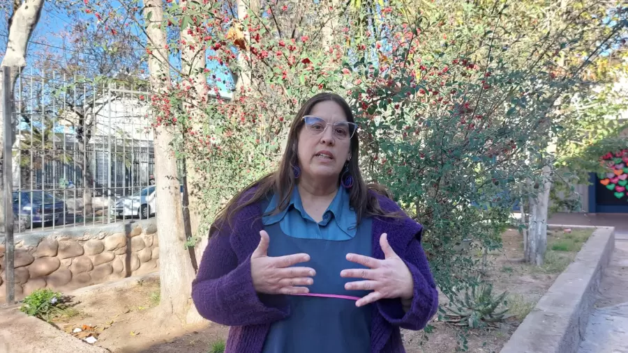 Docente y candidata a Secretaria General del Sindicato Unidos Trabajadores de la Educación (SUTE) por la Lista 1, Virginia Pescarmona.