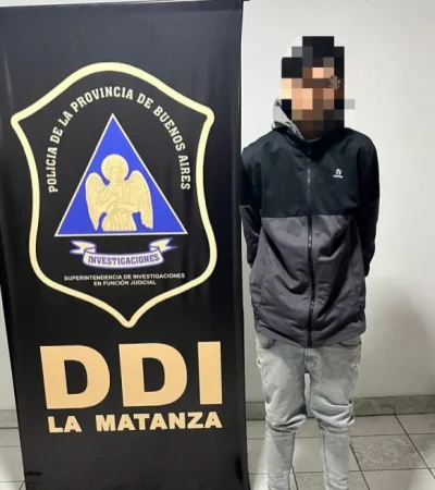 Uno de los detenidos acusados del crimen de Dylan Insfrán/ Fuente: Web