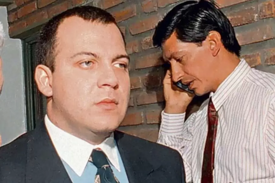 Guillermo Luque y Luis Tula, en el tiempo de los juicios por su participación en el crimen de María Soledad.