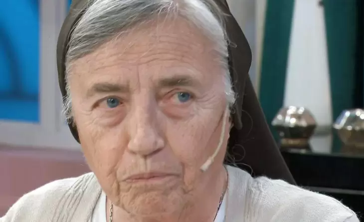 La hermana Martha Pelloni, directora del colegio al que asistía María Soledad, y quien se puso al frente de las marchas contra el poder en Catamarca.