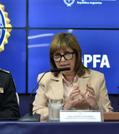 La ministra de Seguridad brindó detalles del operativo.