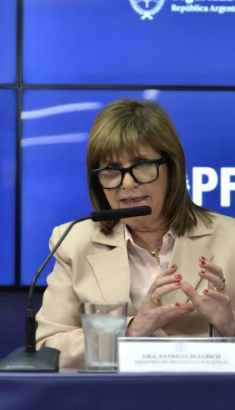 La ministra de Seguridad brindó detalles del operativo.