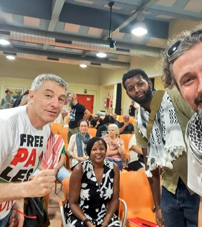 Exlegislador argentino Exequel Peressini, a la derecha de la imagen. (Foto: archivo)