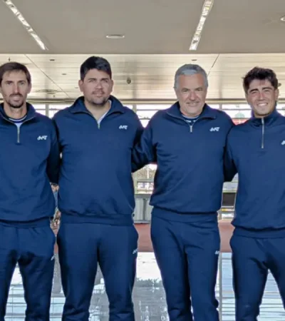 Argentina se prepara para la Copa Davis.