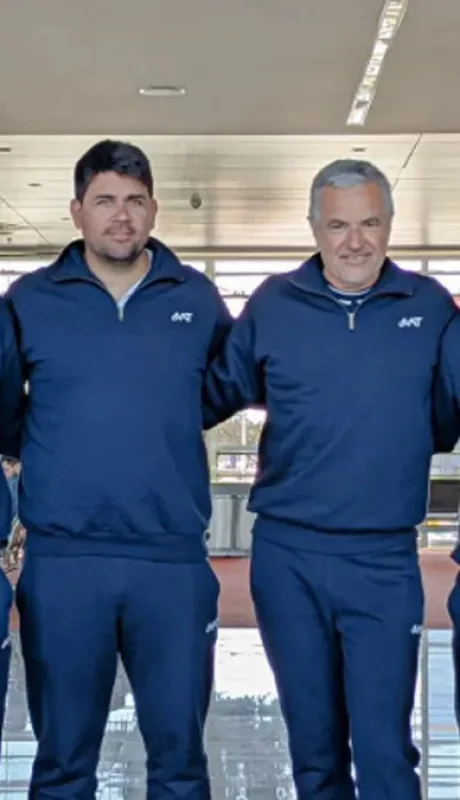 Argentina se prepara para la Copa Davis.