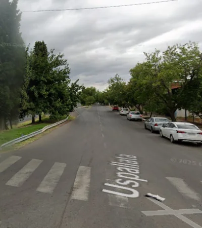 El cruce de las calles donde ocurrió el accidente.