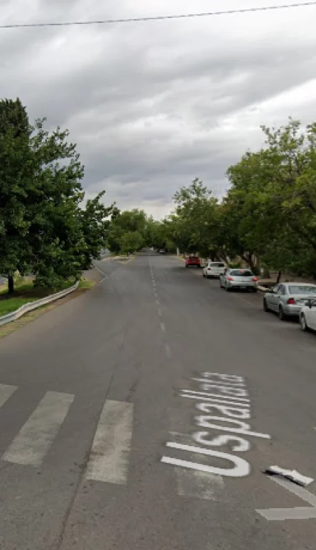 El cruce de las calles donde ocurrió el accidente.