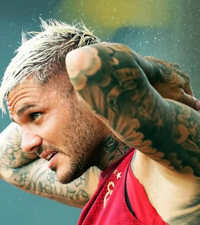 Icardi compartió imágenes del cambio en uno de sus tatuajes más comentados.