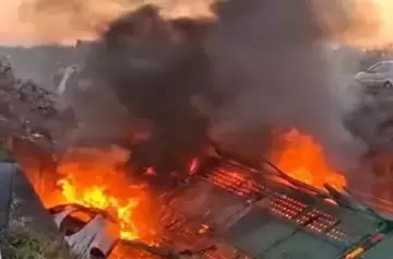 En Corrientes identificaron al conductor calcinado en el incendio de un camión