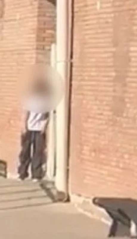 Menor entró armada en una escuela/ Fuente: Captura de Pantalla