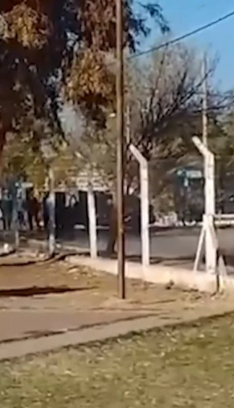 Adoelscente con un arma/ Fuente: Captura