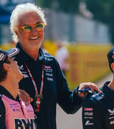 Briatore lanzó una desafiante advertencia a sus pilotos.