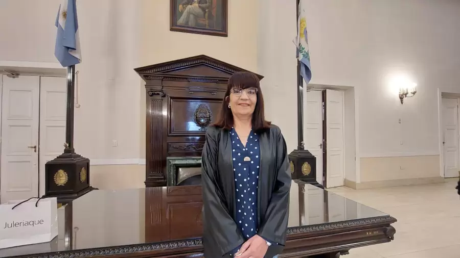 Diputada y profesora de Historia Claudia Salas (UCR CM).