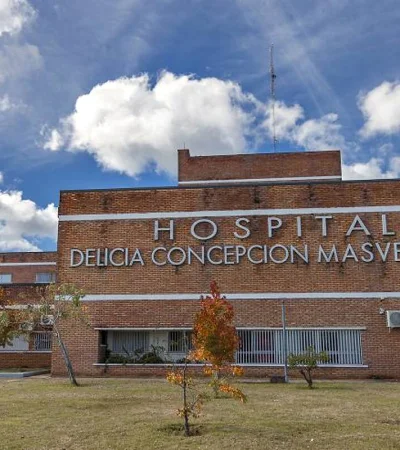 Hospital Delicia Concepción Masvernat, el nosocomio al que Jessica Bravo fue trasladada de urgencia. Allí mismo falleció.