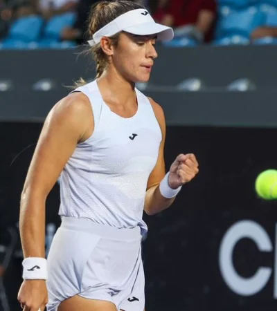 Solana Sierra, la mejor raqueta femenina del país