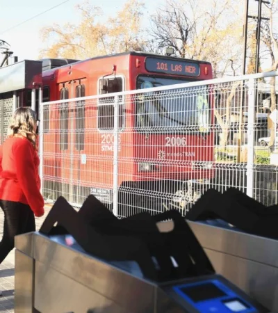 Paradores inteligentes de Metrotranvía.