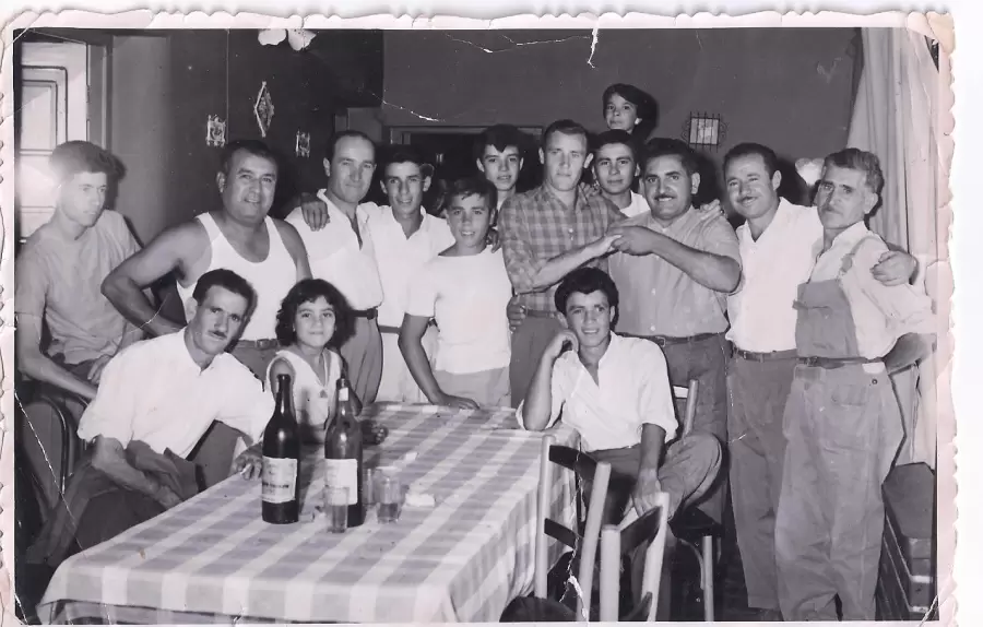 Il Piedone en una visita a Mendoza en los 60'