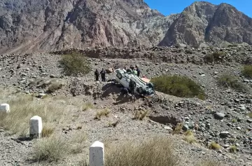 Un grave siniestro vial en Uspallata dejó a un hombre hospitalizado