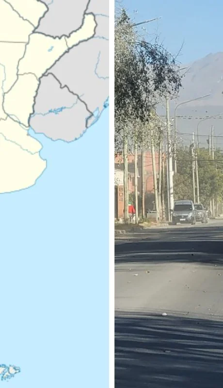 El clima en Mendoza: calor, Zonda y un frente frío que cambia todo.