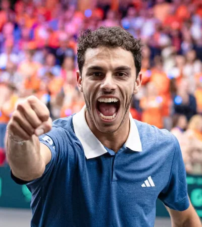 El festejo de Fran Cerúndolo