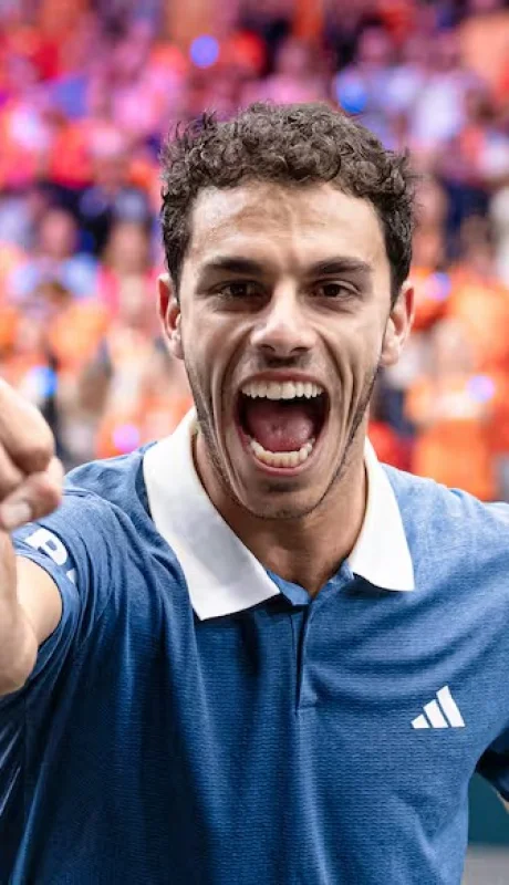 El festejo de Fran Cerúndolo