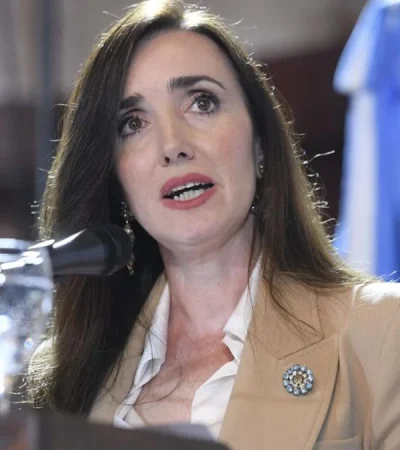 "Inquietante". La palabra que incluyó Villarruel en su posteo.