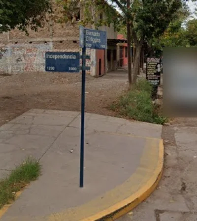 Independencia y OHiggins de Las Heras/ Fuente: Google Maps