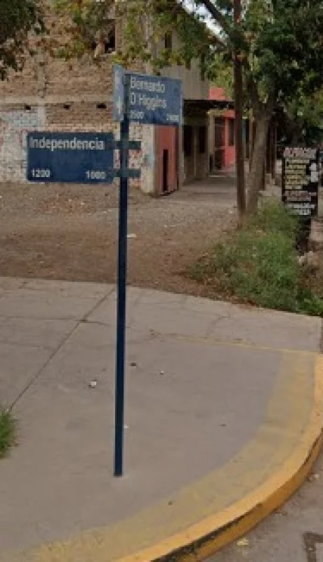 Independencia y OHiggins de Las Heras/ Fuente: Google Maps
