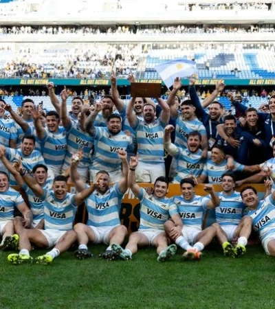Los Pumas vencieron a Australia/ Fuente: Los Pumas