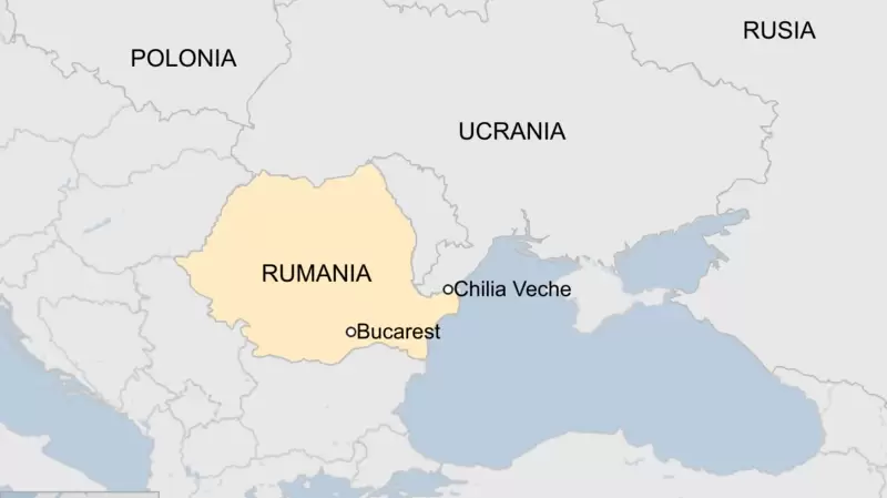 Ubicación geográfica de Rumania