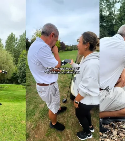 Un padre recrea Bet On It y conquista TikTok con su actuación.