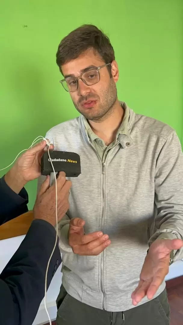 Diputado Emanuel Figazzotto (Partido Verde).